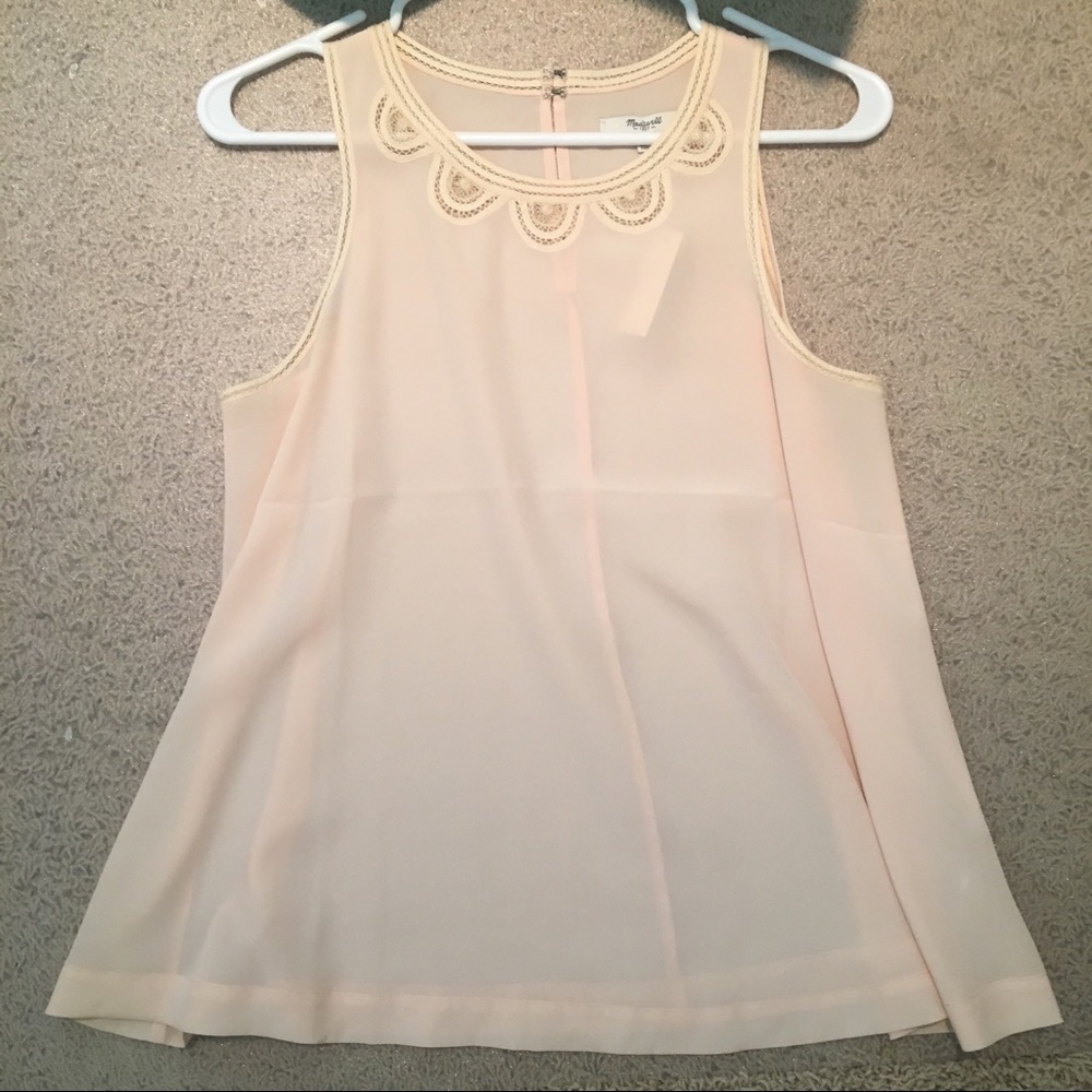 Madewell Scallopstitch Blouse